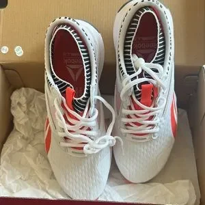 ?️‍♂️? Reebok HIIT Training Sneakers Men’s 6.5 - White, Black, Orange Blast! Reebok | Shoes | Reebok Hiit Training Sneakers Mens 65 White  main image 3